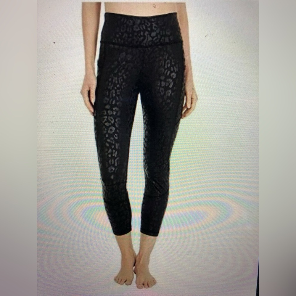 CVG Black High-Waisted Performance Leggings